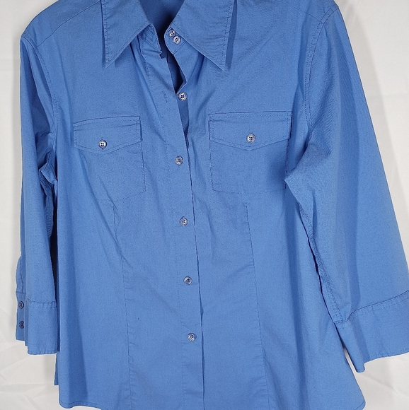 New York & company stretch blouse - Picture 2 of 4